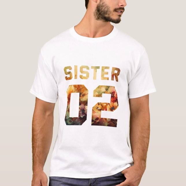 Flower Sister 02 T-Shirt (Front)