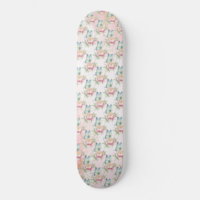 Flower Skateboard (Front)