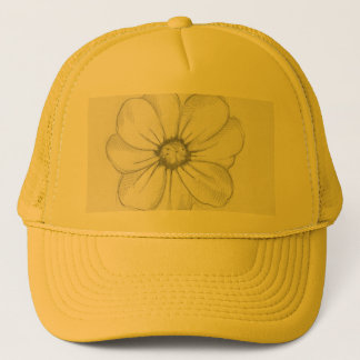 Flower Sketch Hat