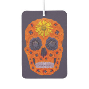 Flower Skull 1 Air Freshener