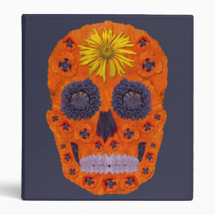 Flower Skull 1 Binder