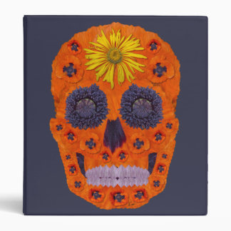 Flower Skull 1 Binder