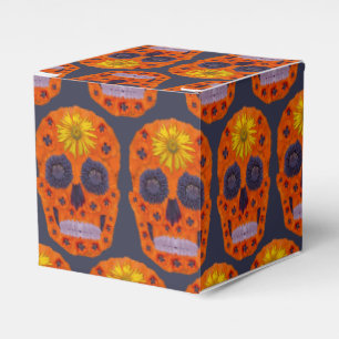 Flower Skull 1 Favor Box