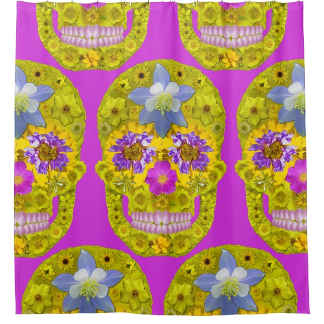 Flower Skull 3 (Front)