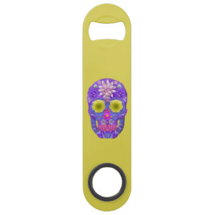 Flower Skull 5 Bar Key