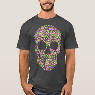 Flower Skull I Skeleton I Gardener I Aesthetic I S T-Shirt