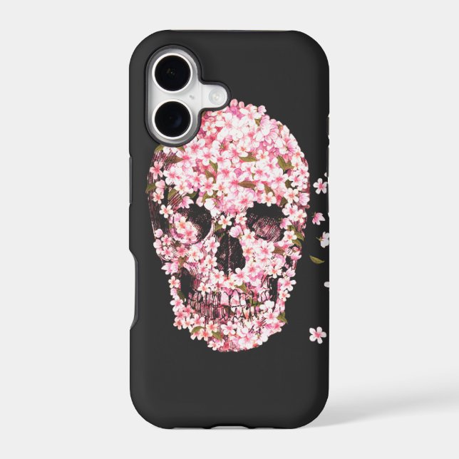 Flower Skull Iphone 5/5S Case (Back)
