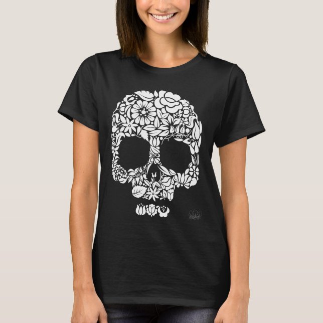 Flower Skull T-Shirt (Front)