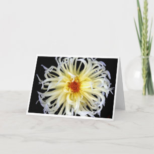 flower spindle card