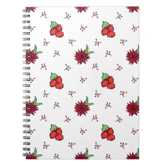 Flower Spiral Notebooks for Creative Writing