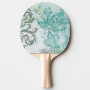 Flower Spray II Ping Pong Paddle