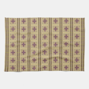 Flower Spring of Life 2 serviette de cuisine
