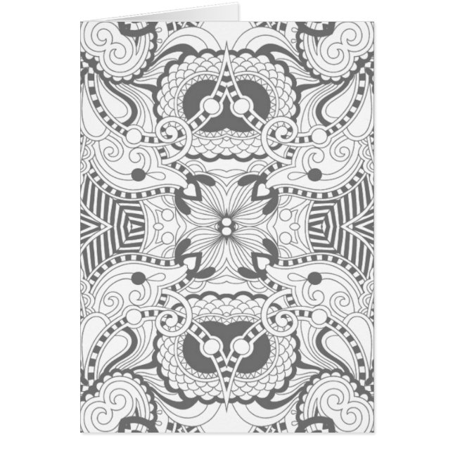 Flower Square Doodle (Front)