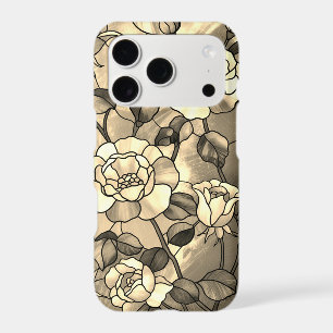 Flower Stained Glass Effect Pretty Girly Floral