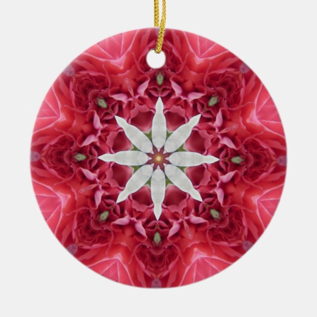 Flower Star Ornament (Front)
