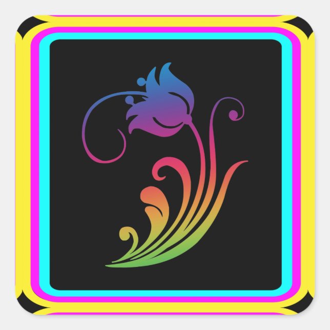 Flower Sticker (Front)