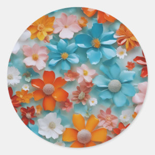Flower stickers 