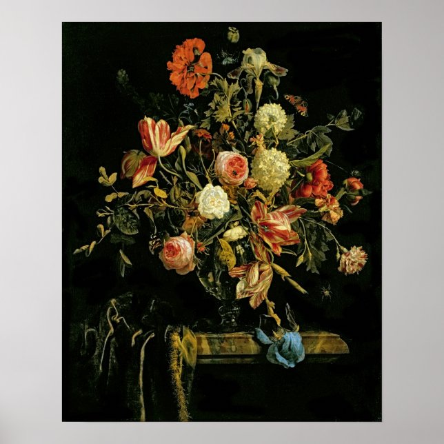 Flower Still Life, 1706 Poster (Front)