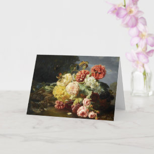 Flower still life, Jean Robie Card