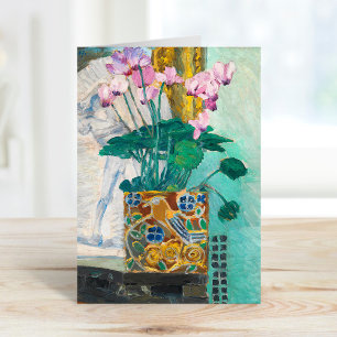 Flower Still Life Koloman Moser Card