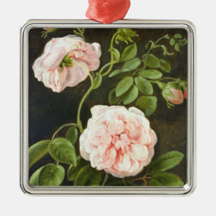 Flower Study Metal Ornament