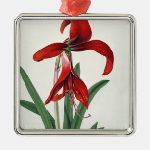Flower Study, Metal Ornament