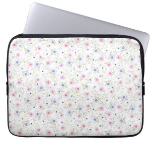 Flower style laptop sleeve