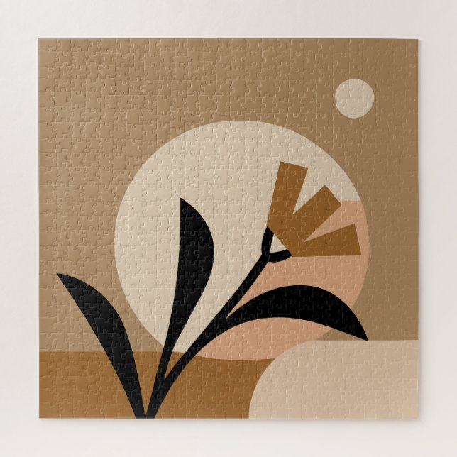Flower Sun Boho Jigsaw Puzzle (Vertical)