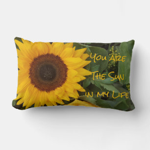 Flower Sunflower Photography Floral Pillow