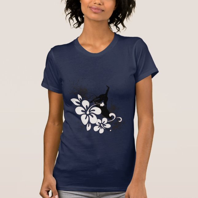 Flower Surfing T-Shirt (Front)