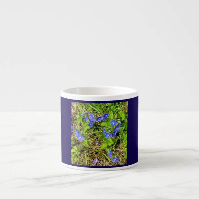 Flower Swallow - Gamander Honor Award Espresso Cup (Front)