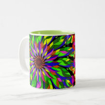 Flower-Swirl Mug