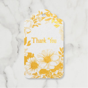 Flower Tag Thankyou Wreath Classy Coquette