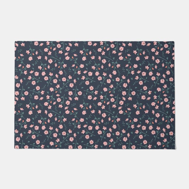 Flower Tattoos Doormat (Front)