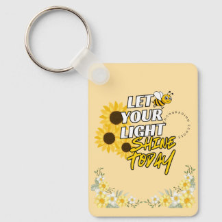 Flower Theme Keychain 