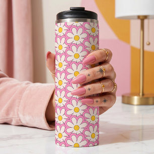 Flower Thermal Tumbler