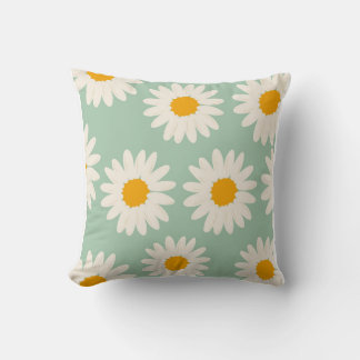 Flower Throw Pillow