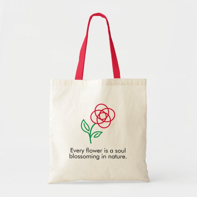 Flower Tote Bag (Front)