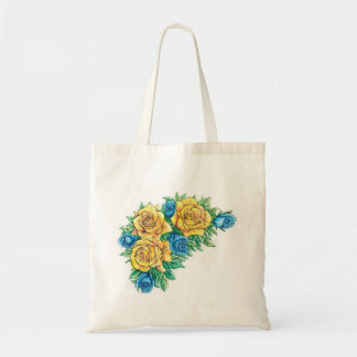 Flower tote bag