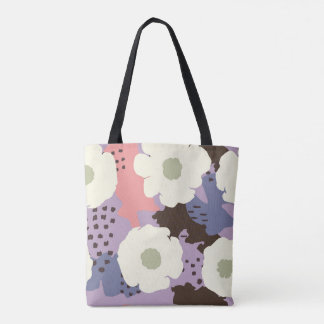 Flower tote bag