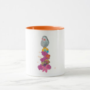 Flower tower lovebird, mug by ORDesigns.
