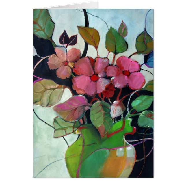 Flower Vase No. 6 • Michelle Abrams - card (Front)