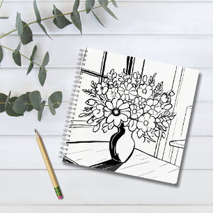 Flower Vase Notebook