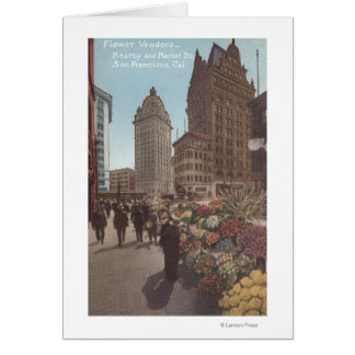 Flower Vendors, Kearny & Market Streets