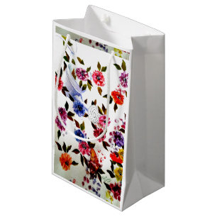 FLOWER WATERING CAN SMALL GIFT BAG