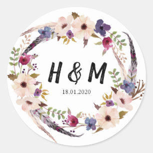 Flower weeding sticker