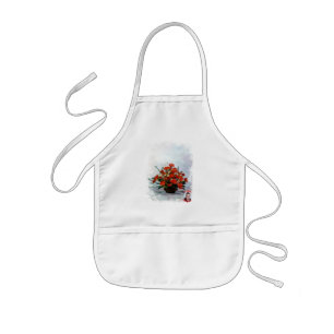Flower winery/Still life of flowers Kids Apron