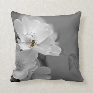 Flower with Bee PILLOW