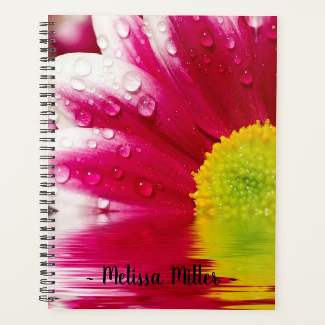Flower with Dew Planner (Front)