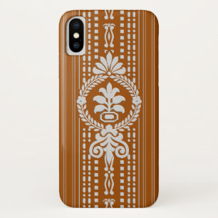 Flower with laurel wreath iPhone x case